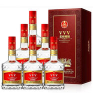 五糧液VVV精品級濃香型純糧食白酒500ml宜賓總廠(chǎng)收藏送禮佳品 52度 500mL 6瓶 VVV柔和精制