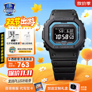 卡西歐（CASIO）手表gshock多功能方表善哉同款運(yùn)動(dòng)小方塊送男朋友日韓表生日禮物 GW-B5600-2太陽(yáng)能藍(lán)牙