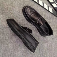 AAA SINCE 19552025最新男士商務(wù)休閑皮鞋 黑色 38