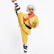 ZOCI少林武術(shù)服少林寺衣服裝武僧術(shù)練功服裝練棍服練拳服裝演出表演服 大人小孩都有碼數100-180cm柔美 170