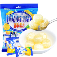 可康（cocon）海鹽咸檸檬味硬糖 進(jìn)口兒童休閑零食 招待聚會喜糖果350g-約80顆
