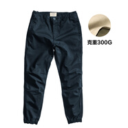 AKSERIES輕復古回潮百搭束腳休閑褲男工裝長(cháng)褲合身易穿搭AK男裝1712001 藏藍[升級版] 38