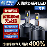 雪萊特（Cnlight）45WD3S汽車(chē)LED大燈原車(chē)歐司朗氙氣燈改LED燈超亮激聚光D3S/D8S燈