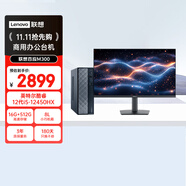 聯(lián)想百應(yīng)M300 商用辦公個人家用臺式電腦主機 (酷睿12代i5-12450HX 16G 512G SSD)27英寸