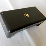 華摩直播夾一字夾云臺 支架三腳架360度旋轉夾子主播配件機位 雙孔手機夾2個(gè)(55mm-85mm)