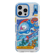 魅族原裝pandaer深?？咕顾けＷo套iPhone16Pro/16ProMax全包手機殼 潛夢(mèng)(磨砂、有磁吸) iPhone 16ProMax