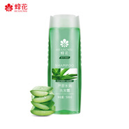 蜂花蘆薈水潤洗發(fā)水蘆薈綠茶補水去油男女士洗發(fā)露膏500ml