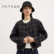 金苑（JINYUAN）短外套D255110 咖啡 S