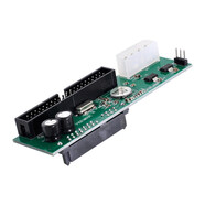 辰陽(yáng) 串口并口光驅轉接卡免驅動(dòng) SATA硬盤(pán)轉3.5IDE主板39針40PIN帶跳線(xiàn)功能JM芯片 3.5吋SATA硬盤(pán)轉IDE-40PIN主板 IDE