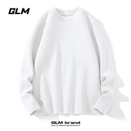GLM打底衫男秋冬季半高領(lǐng)加絨保暖上衣親膚百搭男士雙面絨長袖T恤