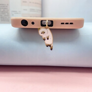 優(yōu)米帕適用于卡通可愛吊型貓咪手機防塵塞充電口耳機孔飾品吊墜堵頭男女情侶掛 灰色吊型貓咪【充電塞】 Type-c橢圓接口(送防丟繩)