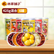 林家鋪?zhàn)犹撬揞^多口味組合裝425g*6罐/休閑零食/口味隨機(jī)