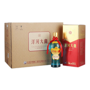洋河洋河特曲/大曲 藍色經(jīng)典 綿柔型/濃香型白酒 新老包裝隨機發(fā) 46度 500mL 6瓶 洋河大曲新天藍