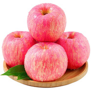 華味仙山東煙臺蘋(píng)果紅富士丑蘋(píng)果 新鮮時(shí)令水果年貨 凈重8.5斤實(shí)惠裝80-90mm