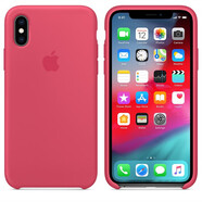 蘋果XS原裝手機殼iPhoneXs Max液態(tài)硅膠殼iPhonexsmax原廠 【木槿粉】 iPhoneXSMax