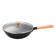 法格 FG-HDH3201 氮化無(wú)涂層炒鍋  32cm 個(gè) 黑色