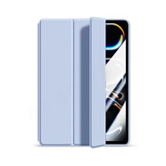 適用iPadpro手機殼2024air6平板殼ipad蘋(píng)果2022液態(tài)硅膠2021防摔手機保護殼套 白冰藍【同款多用三折不 iPad Air 2024版(11英寸)
