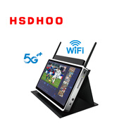 華視動(dòng)狐華視HS-3120K超高清無(wú)線(xiàn)便攜錄播主機 15.6吋觸摸屏內置拾音麥4G 5G無(wú)線(xiàn)WIFI平板錄播 內置WIFI+5G 無(wú)線(xiàn)便攜移動(dòng)錄播