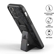 MEMOBOTTLE阿迪達(dá)斯Adidas適用iPhone12Pro支架手機(jī)殼蘋果12保護(hù)套Max腕帶殼 迷彩 iPhone12/12Pro（6.1寸）