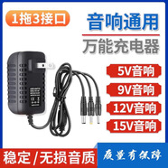 5V9V12V13.5V15V1A2A音響充電器電源音箱廣場(chǎng)舞拉桿音響先科索愛(ài) 15V2A（三個(gè)輸出頭）