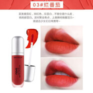 NOVO橙色口紅南瓜色正橘色爛番茄色秋冬暖橘色調系西柚色奶油胡蘿卜色 03#爛番茄