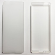 21KE多親F22磨砂保護套保護殼手機殼 防塵防指紋防摔 帶掛繩孔 磨砂透白