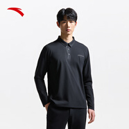 安踏精英系列丨長(cháng)袖Polo衫男士秋季商務(wù)通勤翻領(lǐng)針織衫運動(dòng)上衣