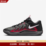 耐克（NIKE）男鞋KD17 杜蘭特17代巴黎奧運(yùn)會美國隊(duì)配色實(shí)戰(zhàn)場上男籃球運(yùn)動鞋 黑紅FJ9487-001 42.5  US9