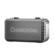 【99成新】長(zhǎng)虹T5無線藍(lán)牙音箱全頻大音量戶外小型便攜式低音炮家用桌面K歌音樂播放器地?cái)倲[攤收款喇叭 單話筒