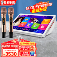 星云歌魔家庭KTV點(diǎn)歌機(jī) 酷狗音樂曲庫家用點(diǎn)歌機(jī) 卡拉一體機(jī)家用客廳K歌語音點(diǎn)歌 觸摸屏點(diǎn)歌一體機(jī) 19.5吋8TB話筒一體機(jī)/酷狗千萬曲庫