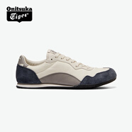 Onitsuka Tiger鬼塚虎SERRANO? CL夏季米白深藍(lán)低幫運(yùn)動(dòng)休閑鞋 米白/深藍(lán) 37.5