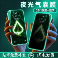 六畫(huà)【當日發(fā)貨】【夜光氣囊膜】適用蘋(píng)果防窺膜全屏iPhone鋼化膜高清手機保護膜 2片【防窺款】夜光氣囊膜 蘋(píng)果14promax