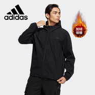 阿迪達斯 （adidas）休閑時尚潮流防風保暖舒適外套HP1414 L