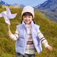 巴拉巴拉童裝兒童羽絨馬甲2025新款冬裝男女童保暖外套親子裝208425101205