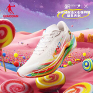 喬丹強風(fēng)2PRO運動(dòng)鞋男跑步鞋馬拉松專(zhuān)業(yè)競速碳板跑鞋中考體測鞋子男鞋 喬丹白/電商紅-秋冬款 40