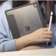 紅蘋(píng)果 (RED APPLE)DIY鐳射貼紙ipadpro保護殼2022適用蘋(píng)果air45硬殼10.9防彎11背卡 黑色平板套 帶筆槽 iPadMini4/5(7.9英寸)