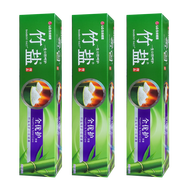 竹鹽LG竹鹽牙膏全優(yōu)護(hù)精品220g清新口氣祛黃牙漬護(hù)齒家庭裝胖東來(lái)同款 竹鹽全優(yōu)護(hù)220g*3支