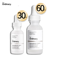 THE ORDINARY10%煙酰胺+1%鋅提亮控油收毛孔淡化痘印胺鋅三控精華液 煙酰胺鋅精華30ml+60ml