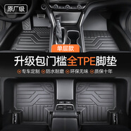 閑鳥TPE汽車腳墊全包圍專車專用雙層大包圍包門檻防水環(huán)保防滑車墊子 五座單層-全TEP腳墊-包門檻 吉利星越L博越帝豪星瑞繽越繽瑞