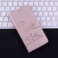 忽風傲嬌貓綠色適用iPhone 16/15/14/13/12 Pro Max/Plus蘋果11/XR翻蓋手機殼SE4/SE3/SE2可插卡防摔保 傲嬌貓-粉色 iPhone 15 Pro Max