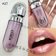 KIKO立體3d唇釉唇彩口紅鏡面玻璃唇帶細閃01 04 05 20 18 27 41 48號 #27-閃耀淺紫(6.5ml)