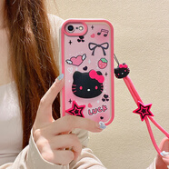 佩諾iPhone5/5S手機(jī)殼蘋(píng)果SE1代/2017款保護(hù)套全包防摔硅膠立體可愛(ài)卡通男女款公仔潮軟外殼 【本博】天眼星星KT貓+手繩 iPhone5/5S/SE1代-2017款