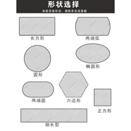 XMSJ爵士白雅士白卡拉拉白魚肚白人造石大理石白色臺面桌面訂制 120CM直徑圓備注紋理