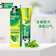 好來(lái)（DARLIE）黑人牙膏清新口氣含氟雙重薄荷牙膏成人 雙重薄荷90g