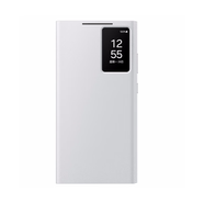 三星（SAMSUNG）S24 Ultra插卡式智能視窗保護(hù)套 原裝手機(jī)殼 翻蓋手機(jī)套 原廠手機(jī)殼  SM-S9280手機(jī)殼  S24Ultra 白色