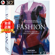 【原版現貨】FASHION  英文原版  18世紀到20世紀經(jīng)典禮服 設計 服裝設計書(shū)籍