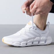 阿迪達斯 （adidas）男鞋2025夏季款運動鞋清風(fēng)鞋CLIMACOOL慢跑鞋休閑鞋輕便跑步鞋 IF9782白色 42.5