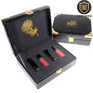 香奈兒（Chanel）口紅58粉色邂逅香水氣墊限量圣誕節禮物套盒 唇釉2支+口紅2支