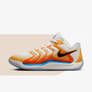 NIKE耐克KD17杜蘭特17代 橙白黑 防滑耐磨 男子低幫減震實戰(zhàn)籃球鞋 FJ9488-700 40.5