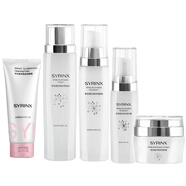 希蕓（syrinx）希蕓臻白煥采套裝護膚品洗面奶亮膚水亮膚乳液精華露修護面霜 臻白潔面+水+乳+精華+面霜